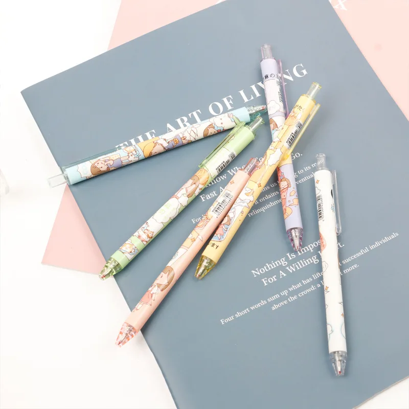 40PCS Cartoon Student Gel Pens Hemp Meat Press Pen Cute Water Pen Office Stationery Office Accessories
40PCS Cartoon Student Gel Pens Hemp Meat Press Pen Cute Water Pen Office Stationery Office Accessories
