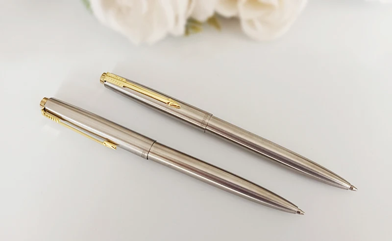 STOHOLEE Ballpoint Pen Metal Materiall Press Style Ball Pens For School Office Writing Point 0.7mm Ink Pen+Refills+Bag
STOHOLEE Ballpoint Pen Metal Materiall Press Style Ball Pens For School Office Writing Point 0.7mm Ink Pen+Refills+Bag