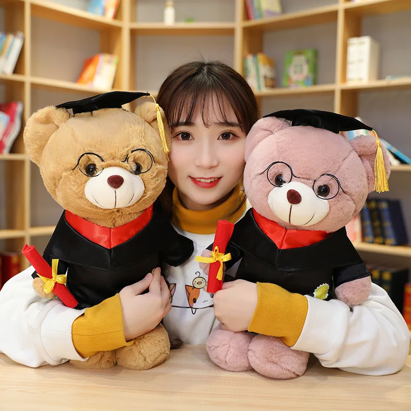 Hot New Cute Standing Dr. Bear Plush Toy Stuffed Soft Kawaii Teddy Bear Doll Home Decor Graduation Gifts for Kids Children Girls
Hot New Cute Standing Dr. Bear Plush Toy Stuffed Soft Kawaii Teddy Bear Doll Home Decor Graduation Gifts for Kids Children Girls