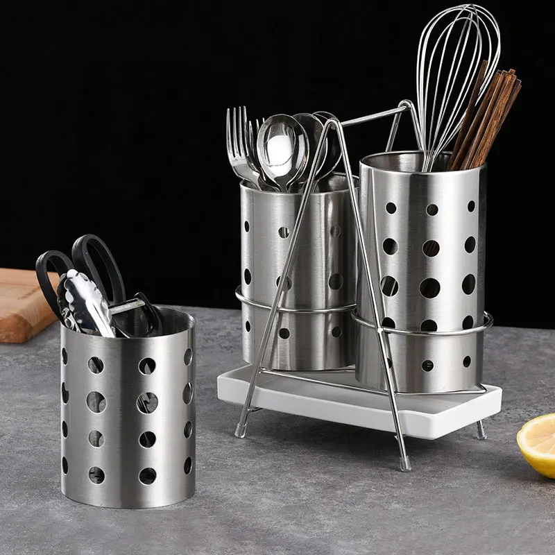 Utensil Holder Caddy for Spoon Knife Fork Drying Storage Cylinder Stainless Steel Cutlery Kitchen Dining Silverware Holder Organ
Utensil Holder Caddy for Spoon Knife Fork Drying Storage Cylinder Stainless Steel Cutlery Kitchen Dining Silverware Holder Organ