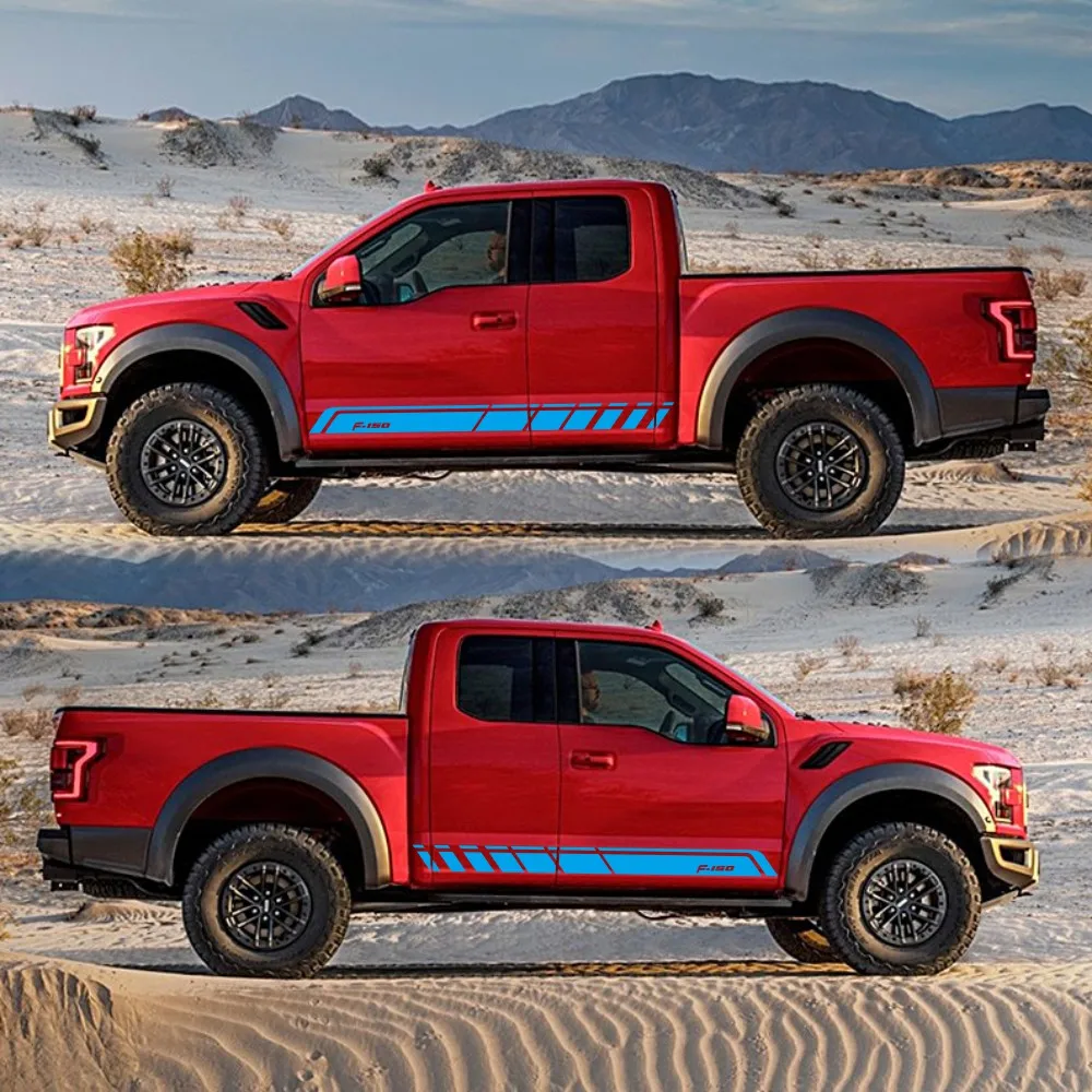 2PCS Sport Autoadesivo Dell'automobile Per Ford Ranger Raptor F150 F250 F350 F450 F550 F650 Auto Pick-Up Porta Lato Gonna strisc
2PCS Sport Autoadesivo Dell'automobile Per Ford Ranger Raptor F150 F250 F350 F450 F550 F650 Auto Pick-Up Porta Lato Gonna strisc