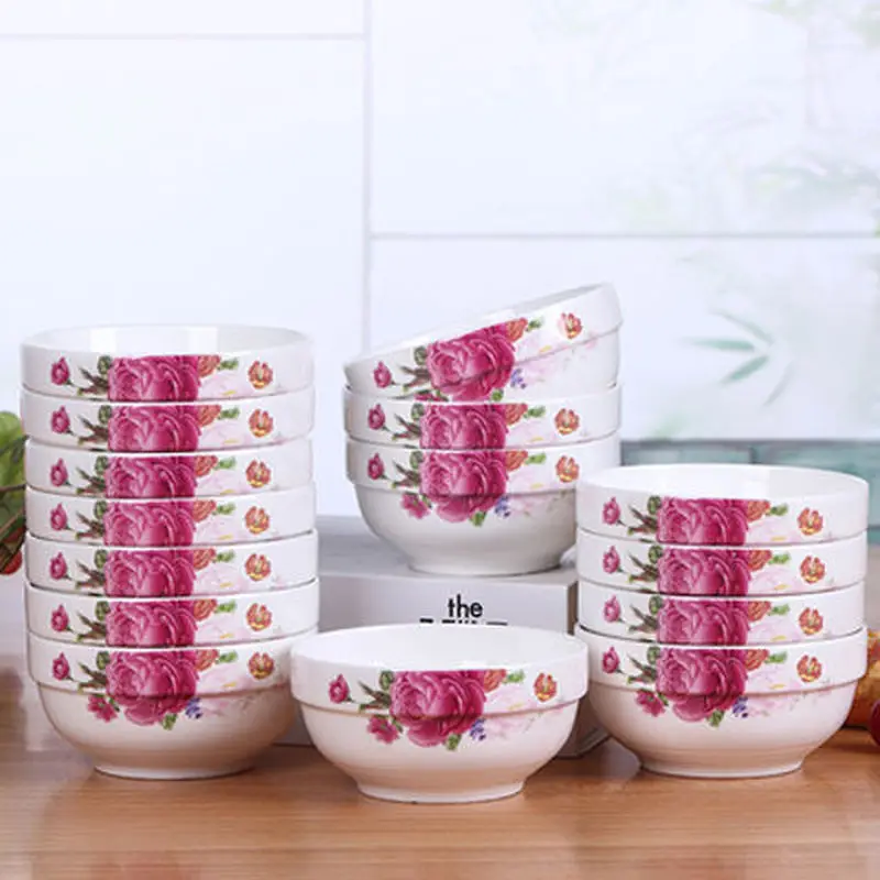 Chinese Rice Bowl Ceramic Bowl Meal Bowl Rice Bowl Noodle Bowl Small Bowl Drink Soup Bowl Microwave Tableware Soup Bowl Bowl
Chinese Rice Bowl Ceramic Bowl Meal Bowl Rice Bowl Noodle Bowl Small Bowl Drink Soup Bowl Microwave Tableware Soup Bowl Bowl