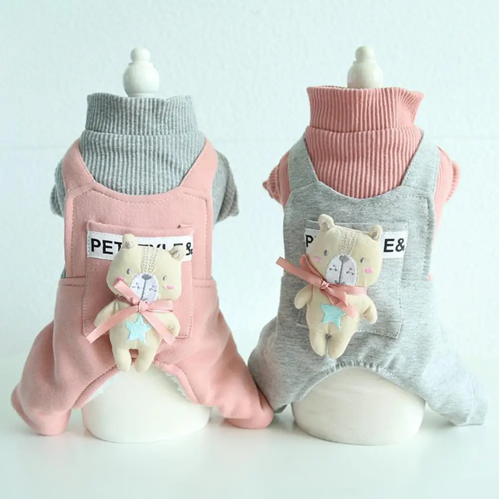 Puppy Coat Good Super Soft Windproof Pet Dog Warm Jumpsuit Rompers Decor for Travel Dog Clothes Pet Jumpsuit
Puppy Coat Good Super Soft Windproof Pet Dog Warm Jumpsuit Rompers Decor for Travel Dog Clothes Pet Jumpsuit
