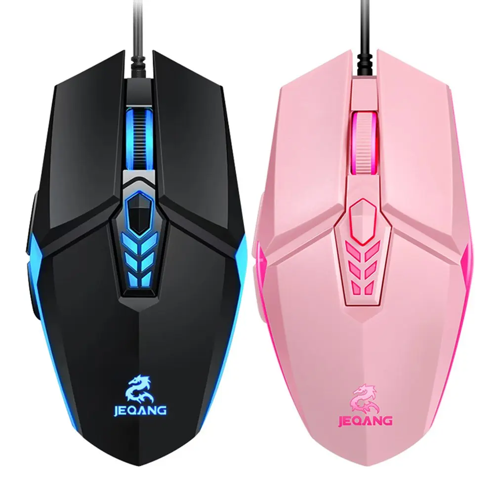 Ergonomic USB Wired Gaming Mouse 6 Buttons LED 1600 DPI USB Computer Mice Gamer Mouse Pink Gaming Mouse For PC Laptop
Ergonomic USB Wired Gaming Mouse 6 Buttons LED 1600 DPI USB Computer Mice Gamer Mouse Pink Gaming Mouse For PC Laptop