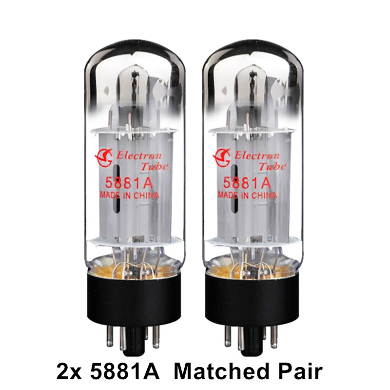 2pcs Matched Pair 5881 ShuGuang Amplifier Power Vacuum Tubes Guitar Valve Preamplifier Audio 6L6GC 6L6WGC 6P3S 6L6WGB Black New
2pcs Matched Pair 5881 ShuGuang Amplifier Power Vacuum Tubes Guitar Valve Preamplifier Audio 6L6GC 6L6WGC 6P3S 6L6WGB Black New
