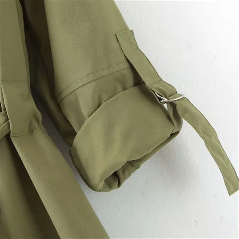 Women chic Army Green loose jackets bow tie sashes double breasted coat female outwear fashion tops casaco feminines
Women chic Army Green loose jackets bow tie sashes double breasted coat female outwear fashion tops casaco feminines