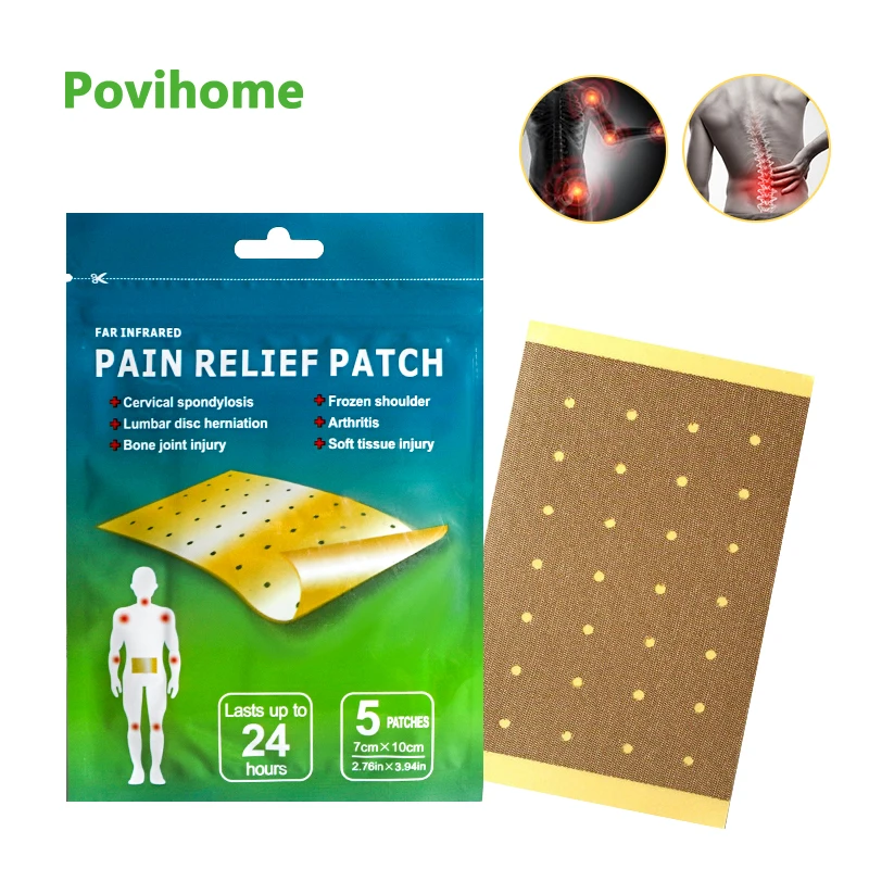 5Pcs/Bag Body Pain Relief Patch Chinese Natural Herbal Medical Plaster Back Neck Knee Bone Shoulder Joints Health Care Stickers
5Pcs/Bag Body Pain Relief Patch Chinese Natural Herbal Medical Plaster Back Neck Knee Bone Shoulder Joints Health Care Stickers