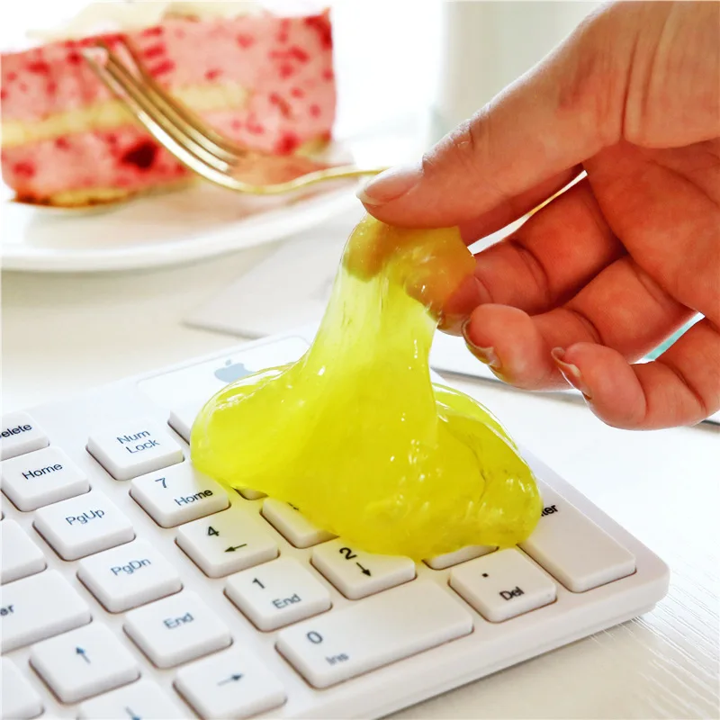 Laptop Keyboard Cleaning Mud Magic Cleaning Flexible Glue Digital Cleaning Dust Removal Glue Convenient cleaning utensils 
Laptop Keyboard Cleaning Mud Magic Cleaning Flexible Glue Digital Cleaning Dust Removal Glue Convenient cleaning utensils