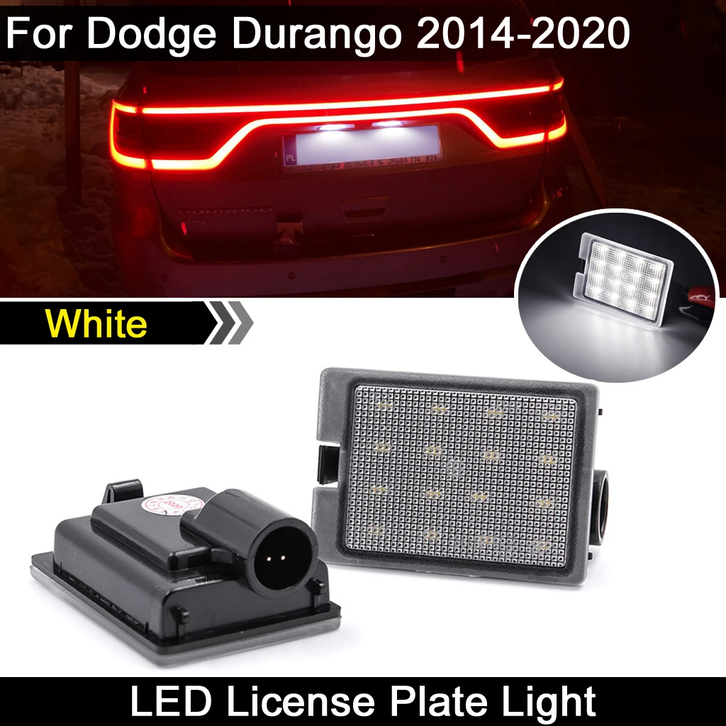 2 шт. Для Dodge Durango 2014 2015 2016 2017 2018 2019 2020 высокая яркость Белый светодиодный ОД