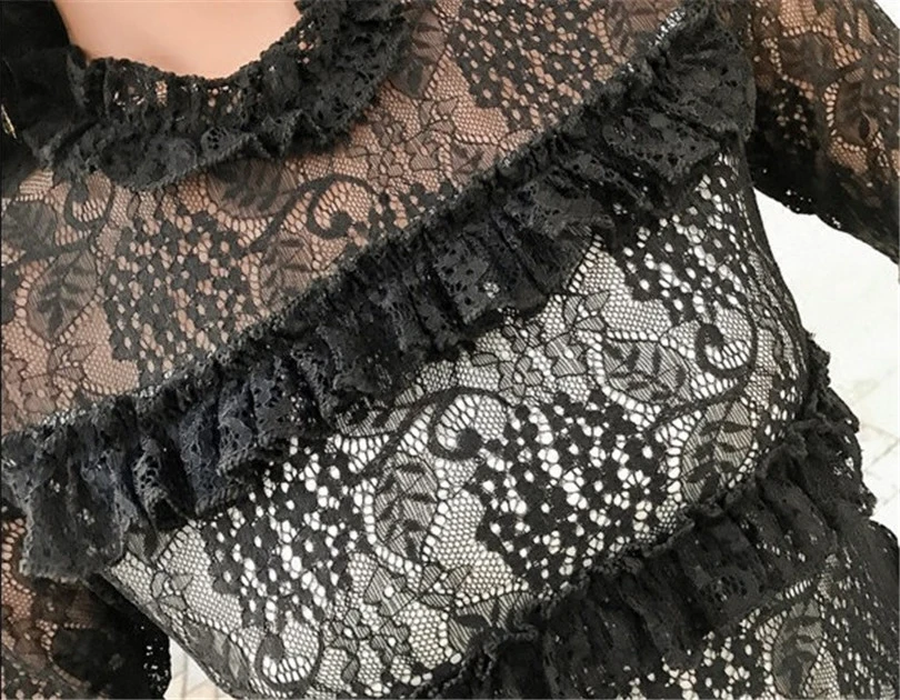 Vadim Ukraine Vestidos De Fiesta A-line Solid Full Ruffles Flare Sleeve Hot Sale Women Dress New Lace Round Lotus Leaf Female
Vadim Ukraine Vestidos De Fiesta A-line Solid Full Ruffles Flare Sleeve Hot Sale Women Dress New Lace Round Lotus Leaf Female