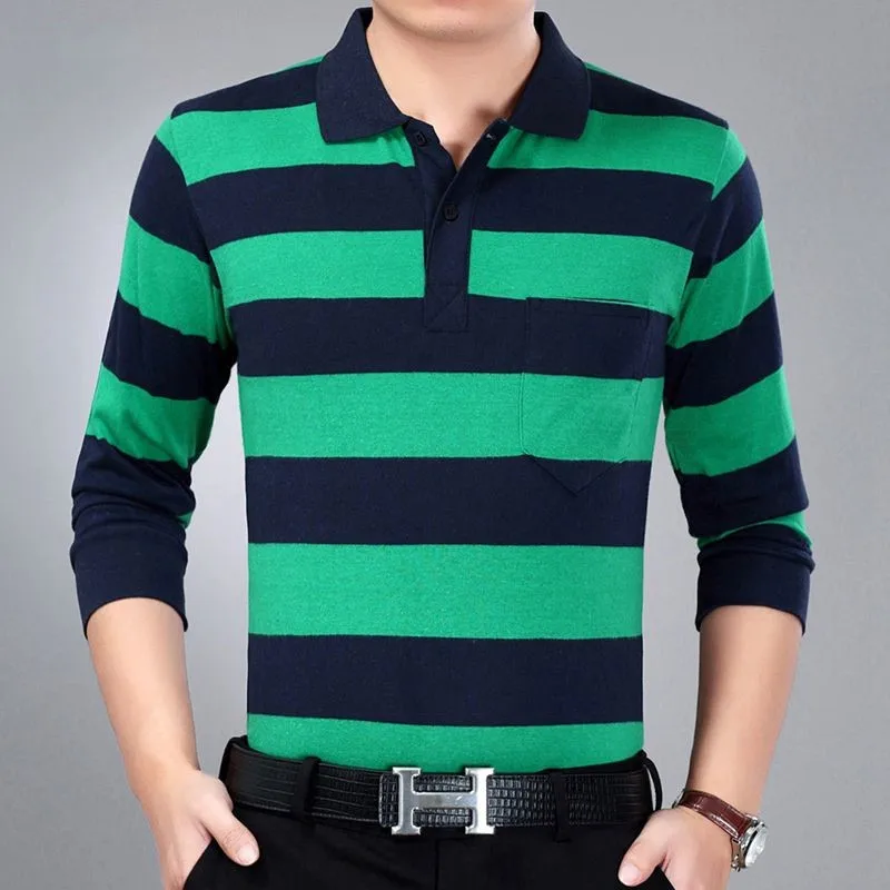 High Quality Solid color 100% cotton Polo Shirt Casual Polo Shirt men's Long sleeve polo shirt 2020 new Striped men Polos
High Quality Solid color 100% cotton Polo Shirt Casual Polo Shirt men's Long sleeve polo shirt 2020 new Striped men Polos