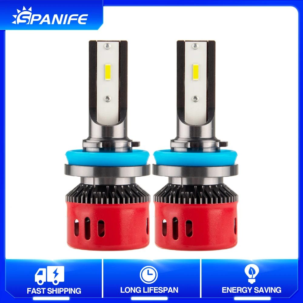 Spanife Автомобильные CSP светодиодный лампы для фар H7 H11 H1 H4 10000LM 60W 9005 9006 6000K белые Автомобильные лампы автомобиlamp пы
Spanife Автомобильные CSP светодиодный лампы для фар H7 H11 H1 H4 10000LM 60W 9005 9006 6000K белые Автомобильные лампы автомобиlamp пы