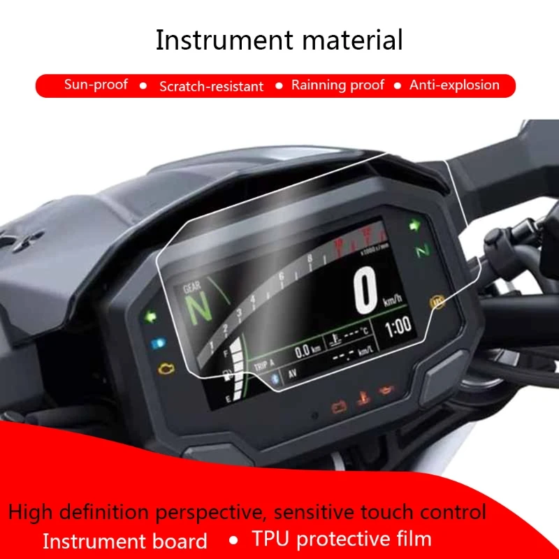 Motorcycle Cluster Scratch Protection Film Screen Protector for Kawasaki 2020 Ninja650 Z650 Z900
Motorcycle Cluster Scratch Protection Film Screen Protector for Kawasaki 2020 Ninja650 Z650 Z900