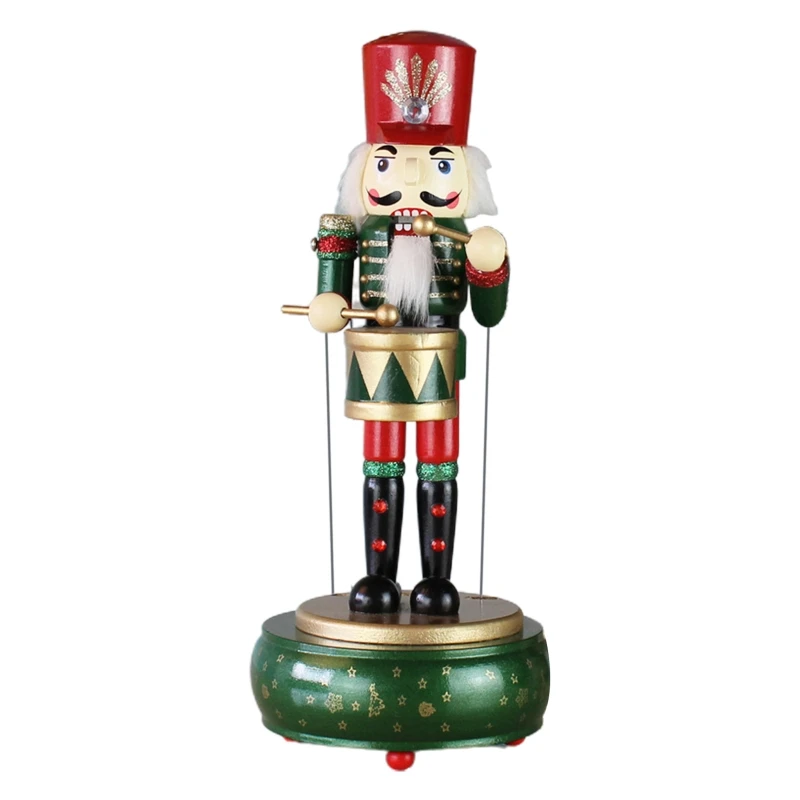 Wooden Nutcracker Soldier Doll Music Box Kids Toy Handicrafts Home Desktop Decoration Xmas Christmas
Wooden Nutcracker Soldier Doll Music Box Kids Toy Handicrafts Home Desktop Decoration Xmas Christmas