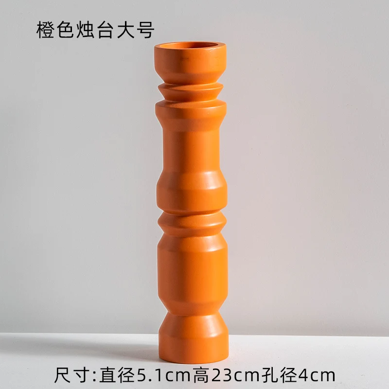 Nordic Vintage Candle Holder Black and White Orange Candle Holder Wooden Vuurtoren Home Decoration Accessories Modern WB50ZT
Nordic Vintage Candle Holder Black and White Orange Candle Holder Wooden Vuurtoren Home Decoration Accessories Modern WB50ZT