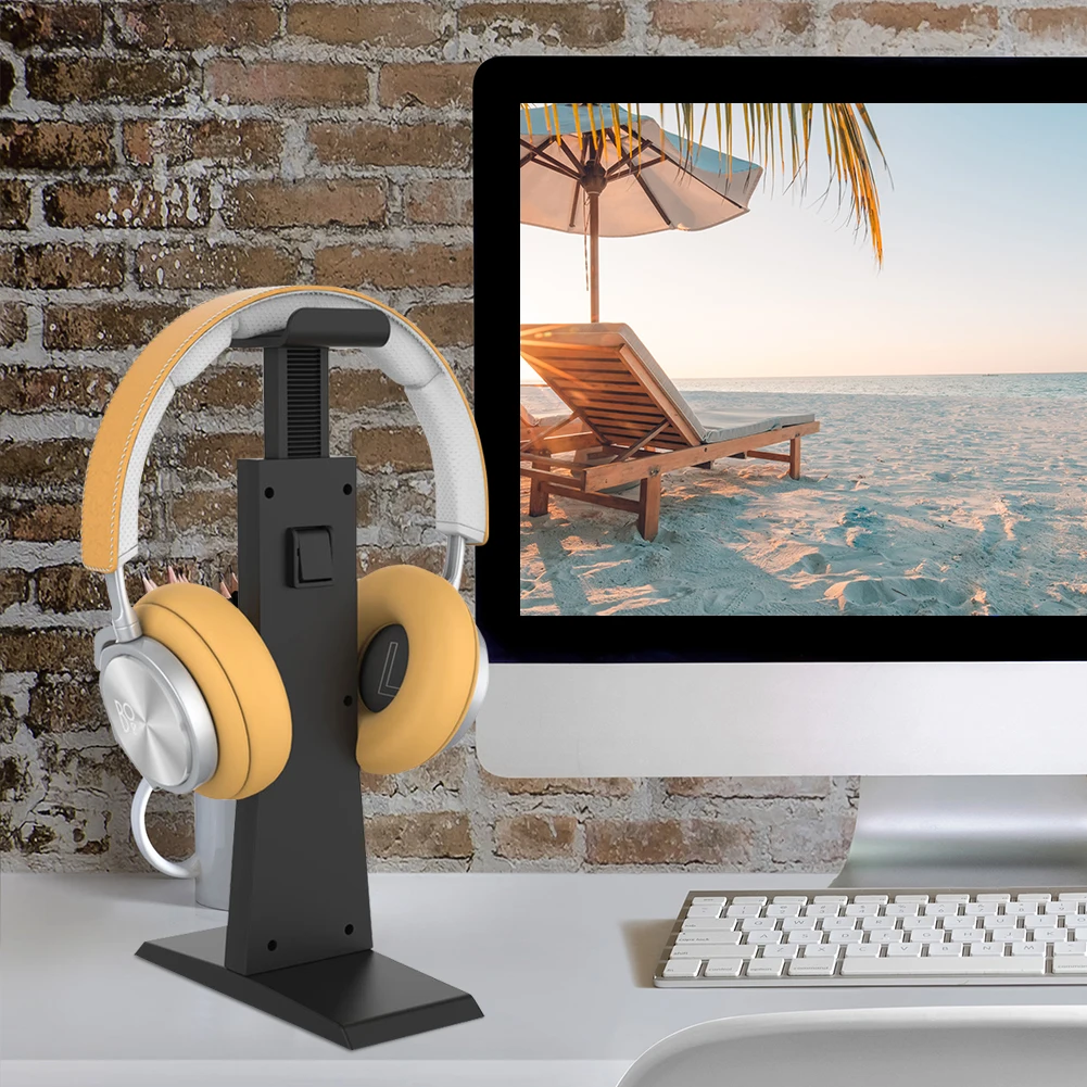 Universal Telescopic Earphone Hanger Display Bracket Headphone Holder Supporting Bar Stand for PS5 Gaming Headset
Universal Telescopic Earphone Hanger Display Bracket Headphone Holder Supporting Bar Stand for PS5 Gaming Headset