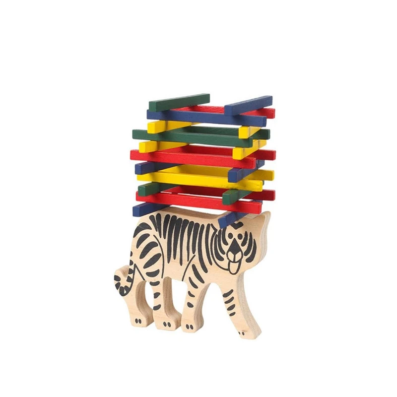 Развивающая деревянная игрушка тигровый балансировочный луч, профессиональные детские игрушки, интерактивные игровые строительные блоки ... 
Развивающая деревянная игрушка тигровый балансировочный луч, профессиональные детские игрушки, интерактивные игровые строительные блоки ...