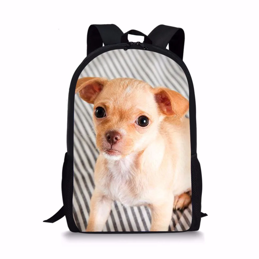 Customized Chihuahua Dog Baby Breed Children School Bags For Teenage Boys Girls Pet Puppy Mochilas Escolares Infantis Satchel
Customized Chihuahua Dog Baby Breed Children School Bags For Teenage Boys Girls Pet Puppy Mochilas Escolares Infantis Satchel