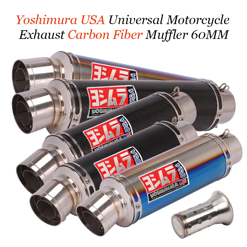 Yoshimura США Универсальный мотоцикл GP выхлопная труба глушитель мото Мото модифицированный углеродное волокно для ZX6R ZX10R Z250 z1000sx adv150
Yoshimura США Универсальный мотоцикл GP выхлопная труба глушитель мото Мото модифицированный углеродное волокно для ZX6R ZX10R Z250 z1000sx adv150
