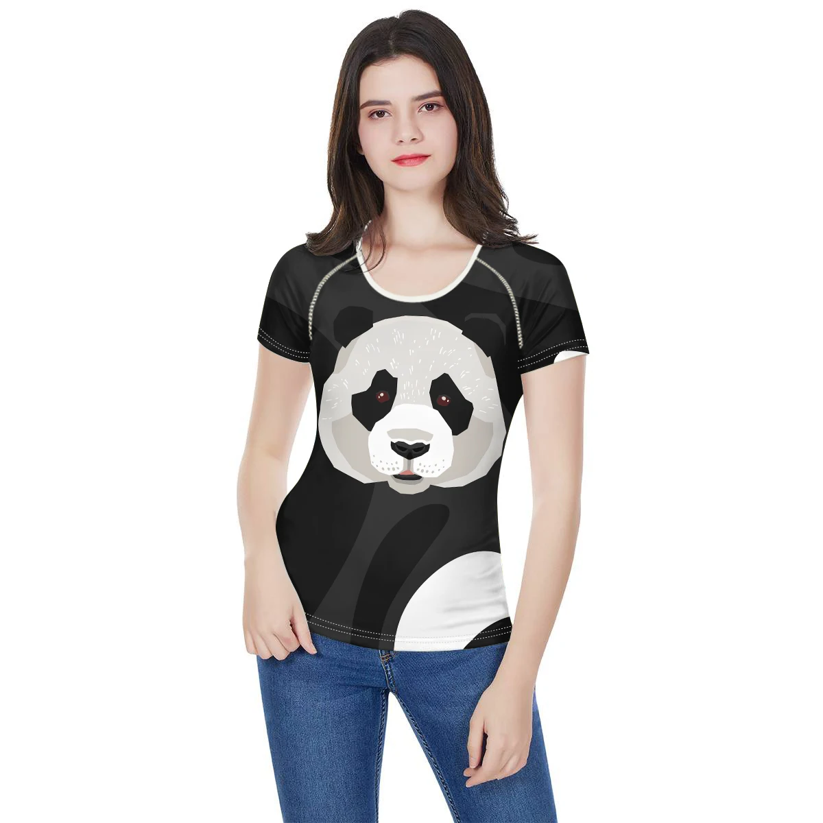 Summer Adult Panda Print Tshirt Women Cute Animals T Shirts Female Short Sleeves T-shirt Streetwear Cartoon Tee Tops
Summer Adult Panda Print Tshirt Women Cute Animals T Shirts Female Short Sleeves T-shirt Streetwear Cartoon Tee Tops