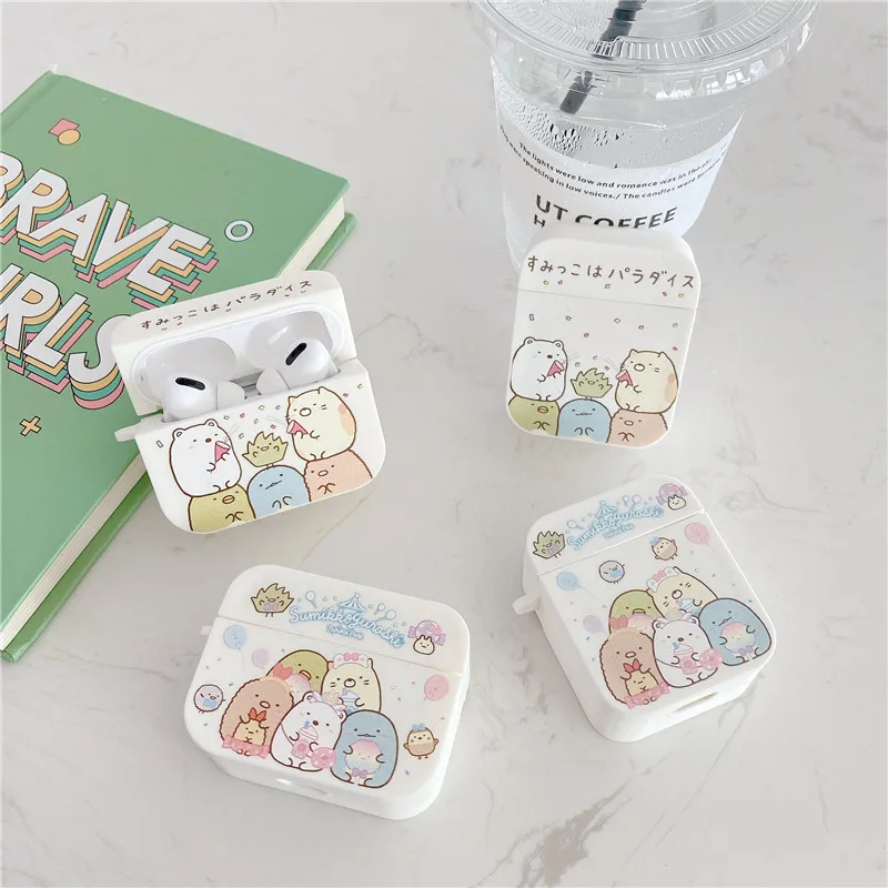 Чехол-накладка для Apple Airpods 1/2, Airpods Pro 3, силиконовый, с рисунком из японского аниме, sumikko gurashi
Чехол-накладка для Apple Airpods 1/2, Airpods Pro 3, силиконовый, с рисунком из японского аниме, sumikko gurashi