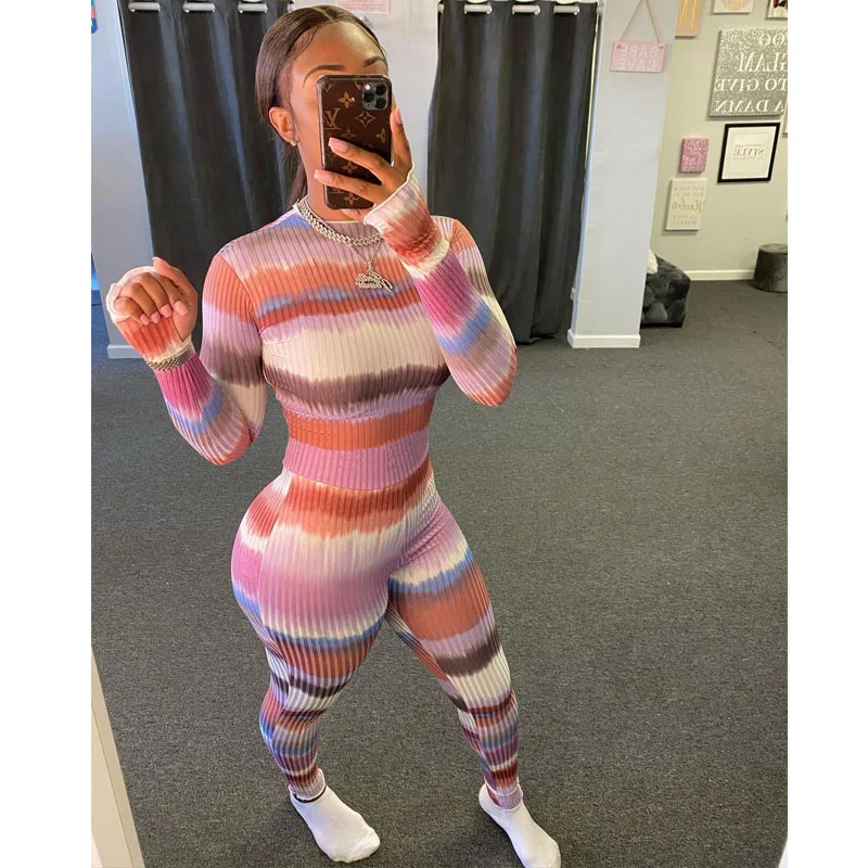 TNNAOFF striped Print Bodycon Jumpsuits for Women Fashion Rib Long Sleeve Pencil Pants Sports One Piece Outfits Romper Clothing
TNNAOFF striped Print Bodycon Jumpsuits for Women Fashion Rib Long Sleeve Pencil Pants Sports One Piece Outfits Romper Clothing