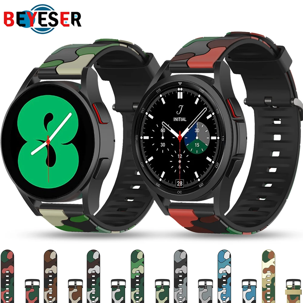Watchband 20mm band For Samsung Galaxy Watch 4 Classic 42 46mm/Watch4 40 44mm Bracelet Silicone Strap Correa Replacement Belt
Watchband 20mm band For Samsung Galaxy Watch 4 Classic 42 46mm/Watch4 40 44mm Bracelet Silicone Strap Correa Replacement Belt