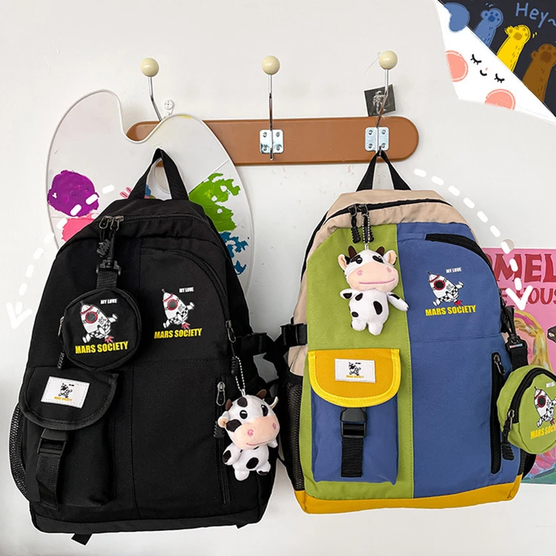 2021 New Kawaii Women's Backpack Creative Design Mixed Color Literary Unisex Backpack Cute Large Capacity Student School Bag
2021 New Kawaii Women's Backpack Creative Design Mixed Color Literary Unisex Backpack Cute Large Capacity Student School Bag