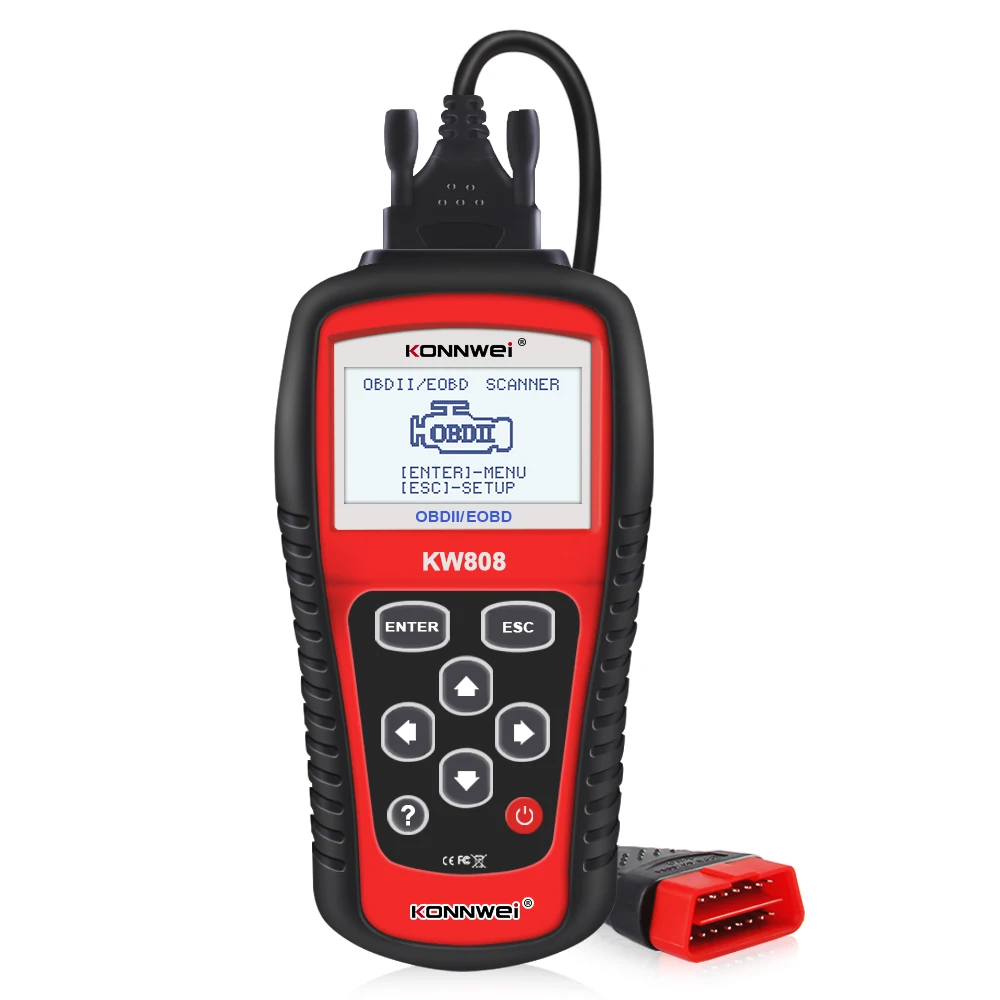 OBD2 Auto Automotive Diagnostic Scanner Tool Engine Fualt Code Reader Odb Tools for Cars KW808 OBD 2 Car Scanner
OBD2 Auto Automotive Diagnostic Scanner Tool Engine Fualt Code Reader Odb Tools for Cars KW808 OBD 2 Car Scanner