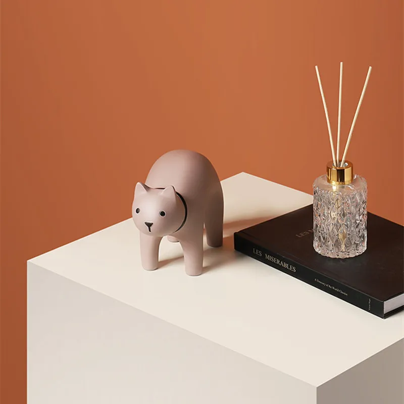 NORTHEUINS Resin Cat Figurines Creative Animal Statues Nordic Decor For Table Accessories ForThe Living Room Interior Figures
NORTHEUINS Resin Cat Figurines Creative Animal Statues Nordic Decor For Table Accessories ForThe Living Room Interior Figures