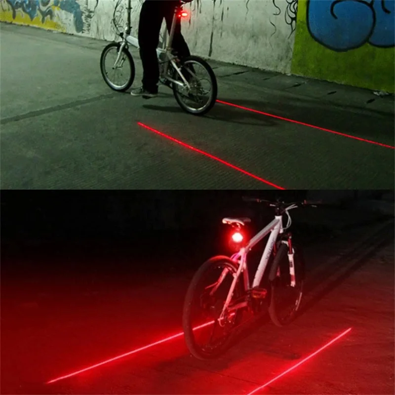 Portable Bicycle Lantern Tail Light (5LED+2Laser) Waterproof Cycling Bike Light 7 Flash Mode Bike Rear Lights Without battery 
Portable Bicycle Lantern Tail Light (5LED+2Laser) Waterproof Cycling Bike Light 7 Flash Mode Bike Rear Lights Without battery