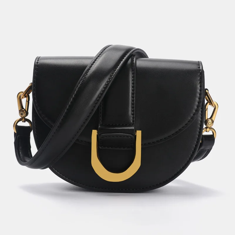 Genuine Leather Handbags 2021 New Fashion Single Shoulder Messenger Underarm Bag Simple Cowhide Flip Saddle Bag Luxury Handbags
Genuine Leather Handbags 2021 New Fashion Single Shoulder Messenger Underarm Bag Simple Cowhide Flip Saddle Bag Luxury Handbags