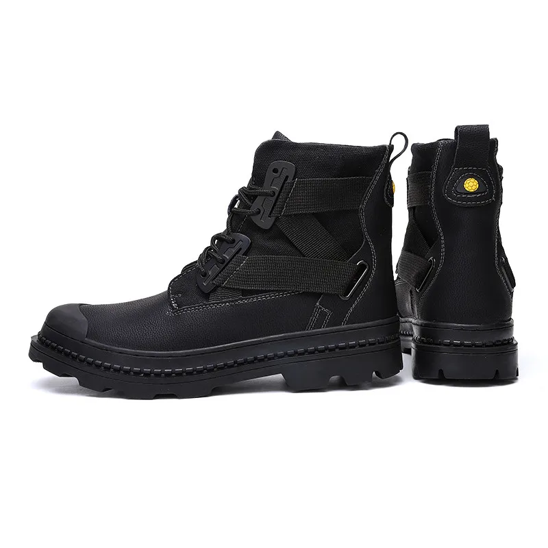 Winter Warm High-Top Shoes with Fleece Men Boots Genuine Leather Zapatos De Hombre Botas Martin Casual De Moda Large Size 39-47
Winter Warm High-Top Shoes with Fleece Men Boots Genuine Leather Zapatos De Hombre Botas Martin Casual De Moda Large Size 39-47