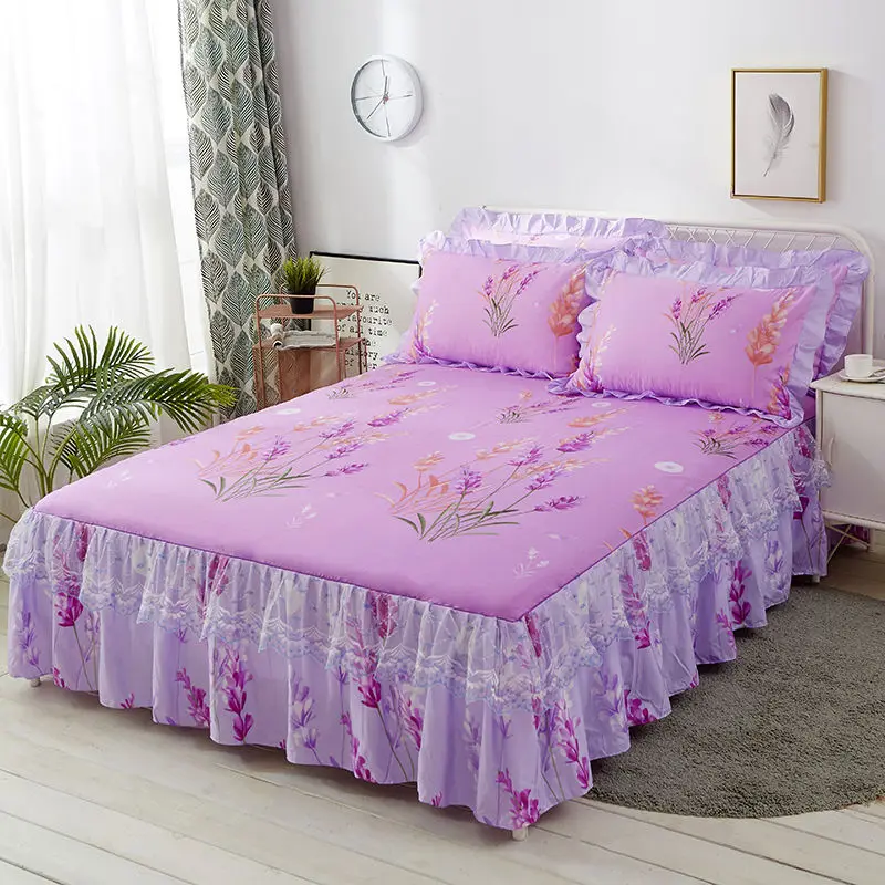 Non-slip princess style lace bed skirt bedspread Simmons protective cover bed cover (no pillowcase)
Non-slip princess style lace bed skirt bedspread Simmons protective cover bed cover (no pillowcase)