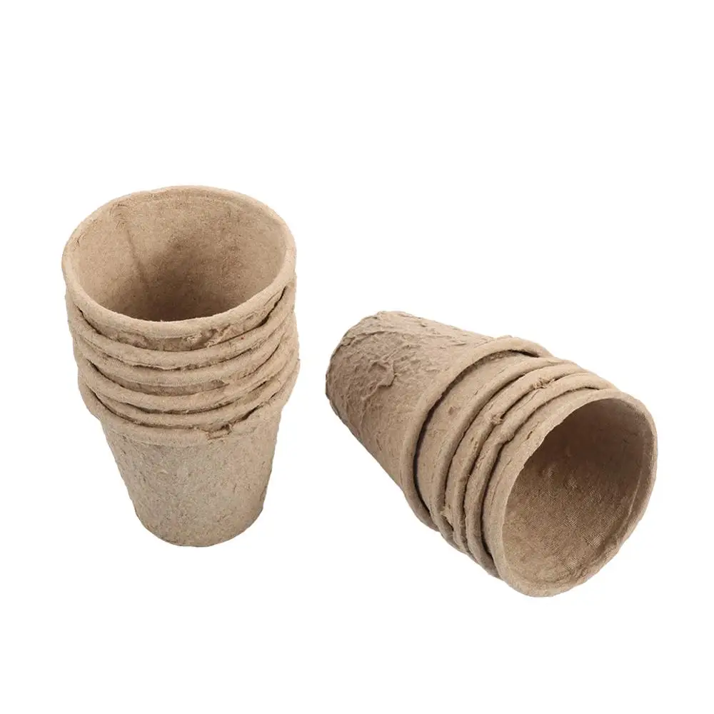 30 Pcs Paper Pulp Nursery Pots Garden Biodegradable Planting Germination Cup Environmental protection Seedling Cultivation Pot
30 Pcs Paper Pulp Nursery Pots Garden Biodegradable Planting Germination Cup Environmental protection Seedling Cultivation Pot
