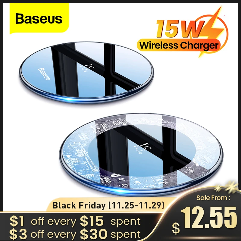 Baseus 15W Qi Wireless Charger Induction Fast Wireless Charging Pad For iPhone 13 12 Pro Max Xs Phone Charger For Samsung Xiaomi
Baseus 15W Qi Wireless Charger Induction Fast Wireless Charging Pad For iPhone 13 12 Pro Max Xs Phone Charger For Samsung Xiaomi