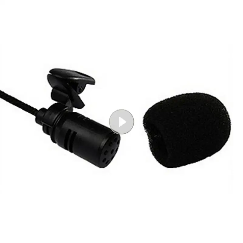 3.5mm Mini Microphone Headphone Universal Portable Lapel Lavalier Clip Microphone Lecture Teaching Conference Smart Electronics
3.5mm Mini Microphone Headphone Universal Portable Lapel Lavalier Clip Microphone Lecture Teaching Conference Smart Electronics