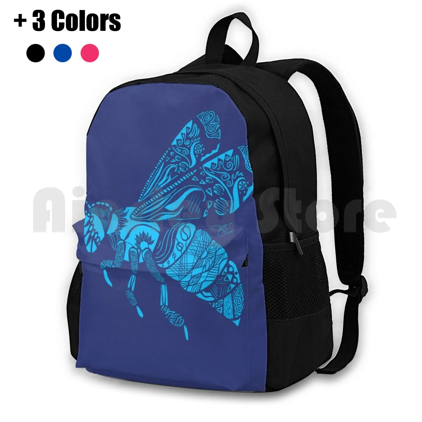 The Bee Outdoor Hiking Backpack Riding Climbing Sports Bag Bee Bees Insect Instects Bug Bugs Scary Gross Ugly Abstract Drawing
The Bee Outdoor Hiking Backpack Riding Climbing Sports Bag Bee Bees Insect Instects Bug Bugs Scary Gross Ugly Abstract Drawing