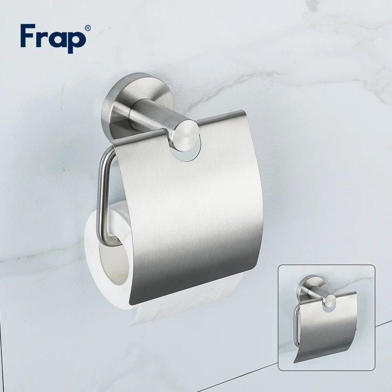 Frap нержавеющая сталь держатель для туалетной бумаги F30103 | Строительство и ремонт