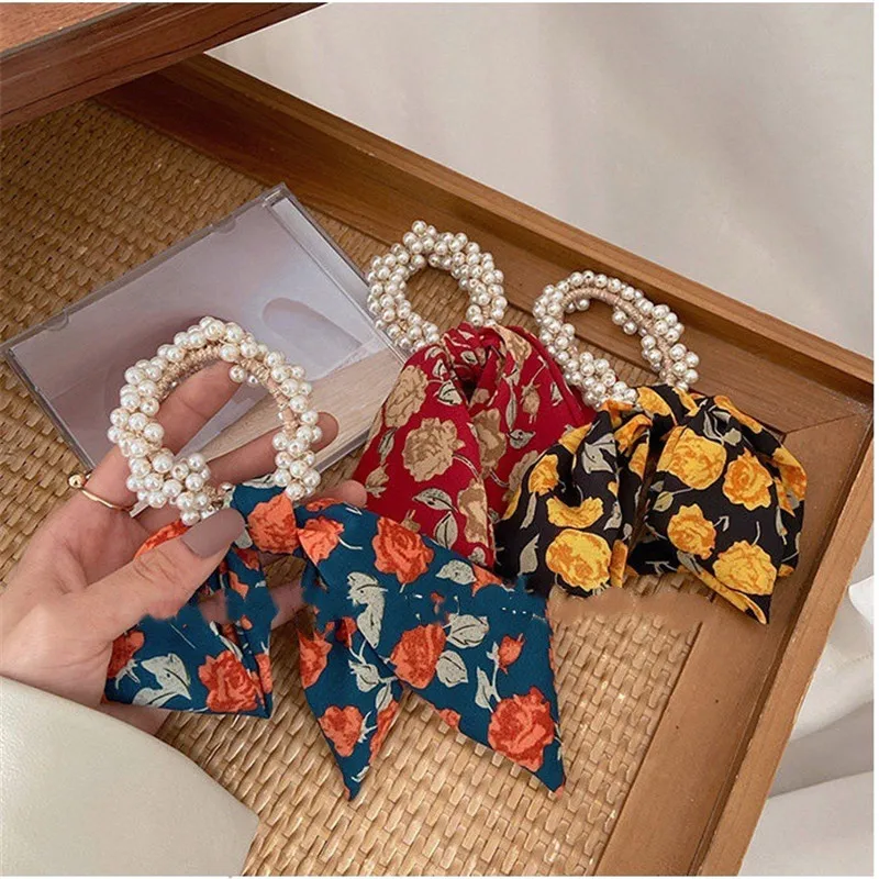 Vintage Sweet Women Girls Pearl Flower Elastic Headbands Fashion Chiffon Hair Bands Ties Ponytail Holder Hair Accessorie
Vintage Sweet Women Girls Pearl Flower Elastic Headbands Fashion Chiffon Hair Bands Ties Ponytail Holder Hair Accessorie