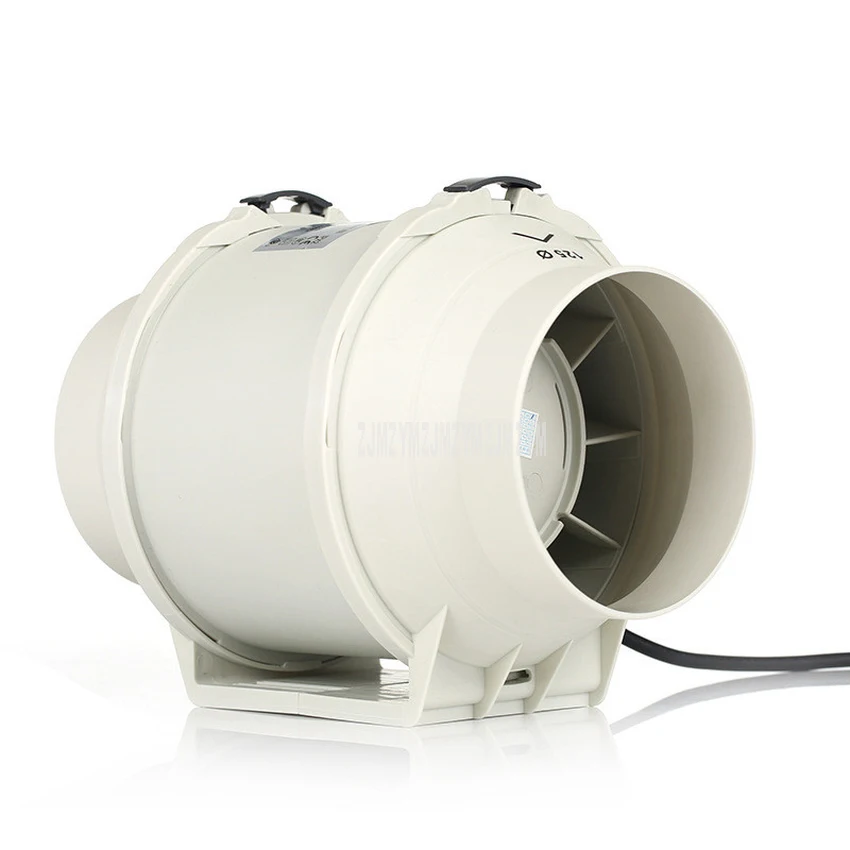

Калибр 123 мм Вытяжной вентилятор дома Inline трубы канальный вентилятор вытяжка для ванной комнаты вентиляции воздуха Кухня ванная комната во...
