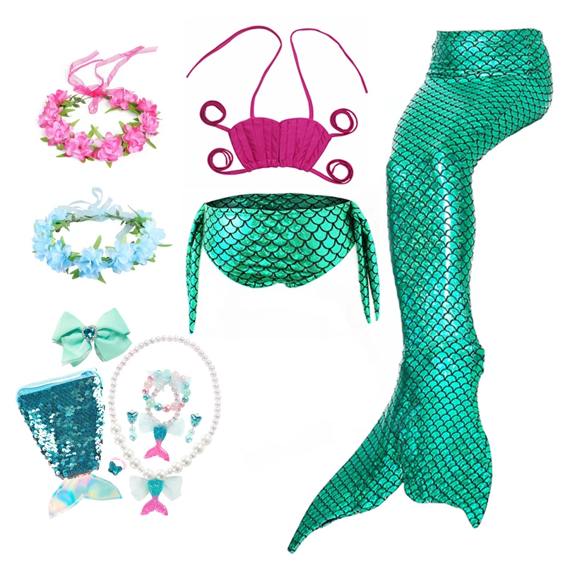 VOGUEON 2021 New Kids Girls Swimming Mermaid tail Mermaid Costume Cosplay Children Swimsuit Fantasy Beach Bikini for Holiday
VOGUEON 2021 New Kids Girls Swimming Mermaid tail Mermaid Costume Cosplay Children Swimsuit Fantasy Beach Bikini for Holiday