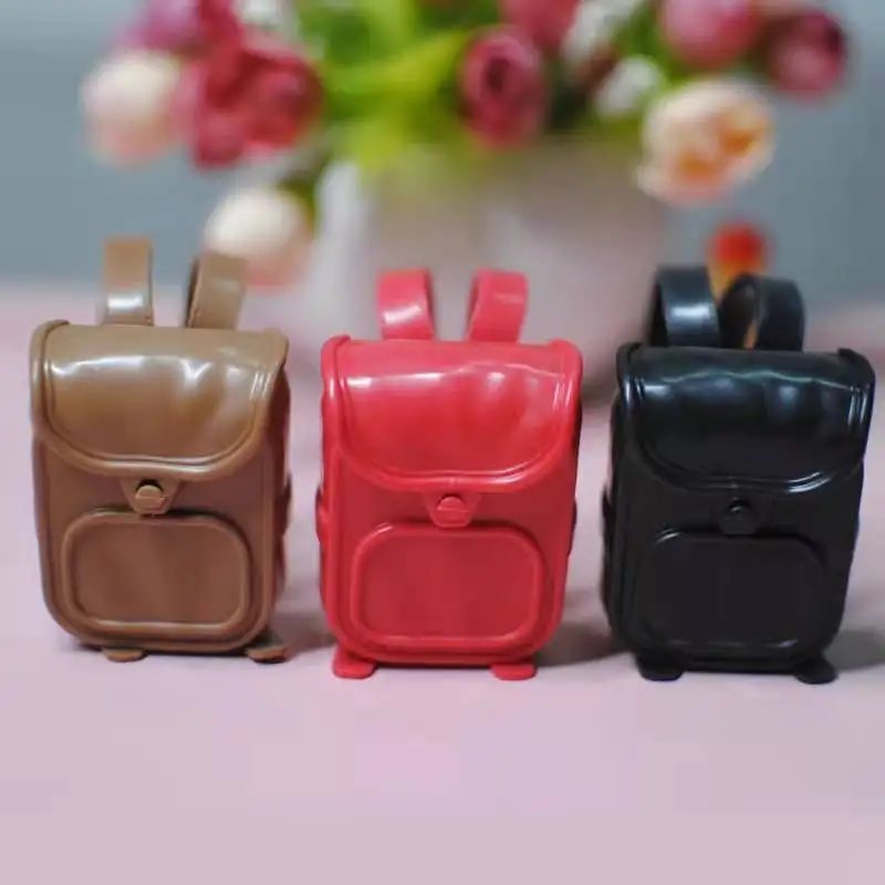 1/6 BJD Doll Bag Fashion Leather Backpack School Bag For Barbie Accessories Packsack Knapsack For Blythe Doll Kids Dollhouse Toy
1/6 BJD Doll Bag Fashion Leather Backpack School Bag For Barbie Accessories Packsack Knapsack For Blythe Doll Kids Dollhouse Toy