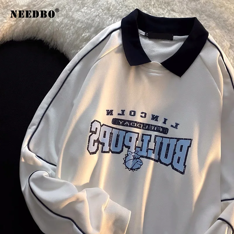 NEEDBO 2021 Autumn Woman's Sweatshirt Harajuku Crewneck Lettered Embroidery Printing Loose Korean Pullovers Lady Fashion
NEEDBO 2021 Autumn Woman's Sweatshirt Harajuku Crewneck Lettered Embroidery Printing Loose Korean Pullovers Lady Fashion
