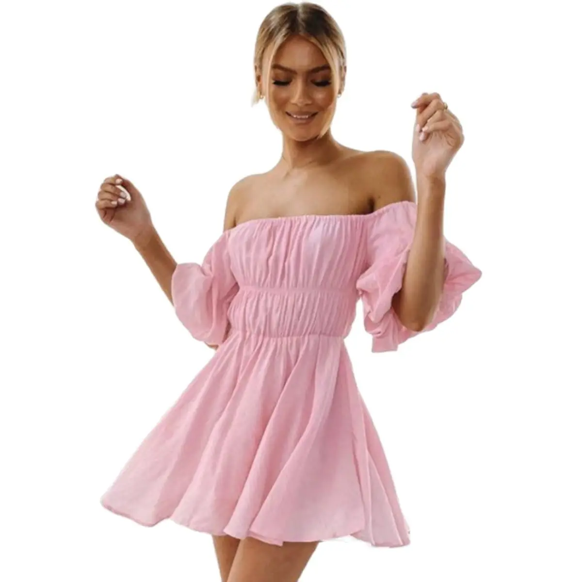 Summer Sexy Sweet Girls White Dresses 2021Puff Sleeve Women Casual Beach Mini Dress Elegant Party Bandage Hot Club Chiffon Dress
Summer Sexy Sweet Girls White Dresses 2021Puff Sleeve Women Casual Beach Mini Dress Elegant Party Bandage Hot Club Chiffon Dress