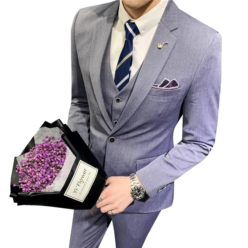 suit men's suits, three-piece metal pipe deserve to act the role of MC presided over the western dress suit the groom
suit men's suits, three-piece metal pipe deserve to act the role of MC presided over the western dress suit the groom