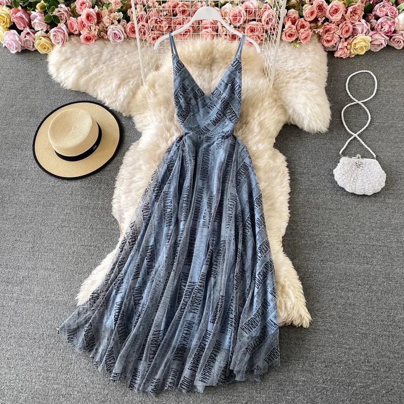 summer dresses women clothing letters print A-line big swing dress V neck Spaghetti Strap long dresses Vestidos femininos
summer dresses women clothing letters print A-line big swing dress V neck Spaghetti Strap long dresses Vestidos femininos