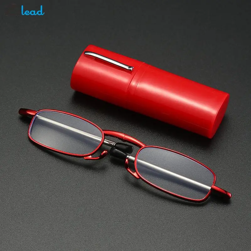 Zilead Unisex Reading Glasses With Pen Tube Case Portable Folding Presbyopic Anti Blue Rays Glasses PC Case Diopters +1.00~+4.00
Zilead Unisex Reading Glasses With Pen Tube Case Portable Folding Presbyopic Anti Blue Rays Glasses PC Case Diopters +1.00~+4.00