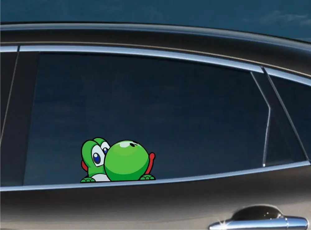 Yoshi Peeker Motorcycle Bumper Window Vinyl Car Sticker Decoration Car Accessories Decals
Yoshi Peeker Motorcycle Bumper Window Vinyl Car Sticker Decoration Car Accessories Decals