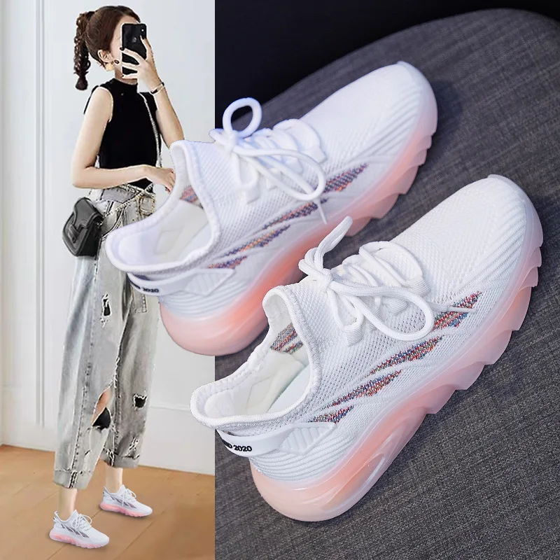 Running Shoes Women Breathable Women's Vulcanize Shoes Outdoor Light Weight Lace-up Shoes Casual Walking Platform Woman Sneakers
Running Shoes Women Breathable Women's Vulcanize Shoes Outdoor Light Weight Lace-up Shoes Casual Walking Platform Woman Sneakers